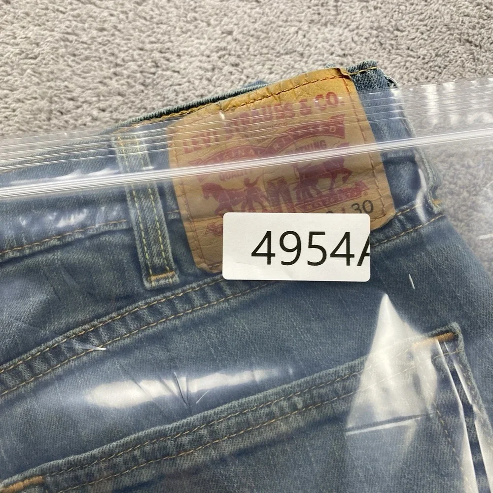 Levis 511 Slim Fit Jeans Mens‎ 38x27 Blue Mid Rise